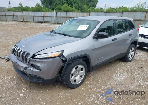 2015 Jeep Cherokee Sport from USA, damaged, VIN 1C4PJLAB7FW525687